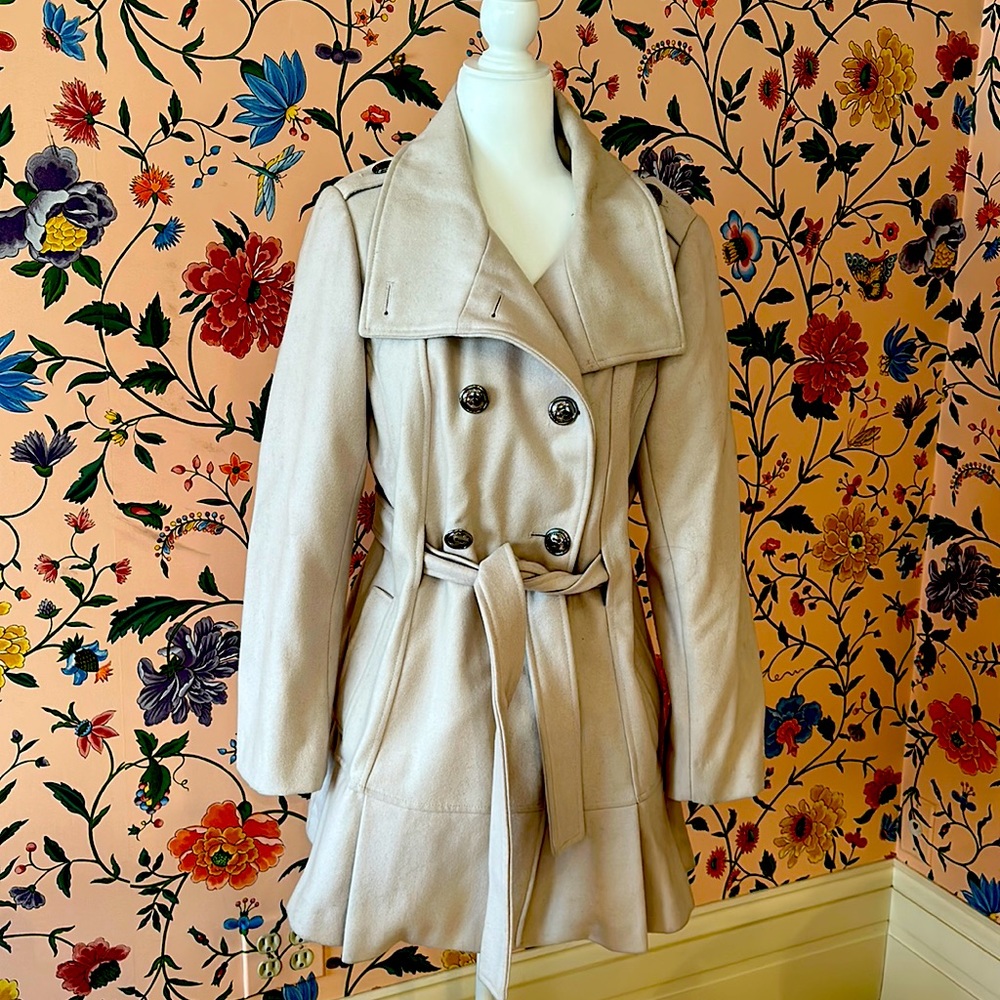 CALVIN KLEIN Wool Coat SZ 10/Med
